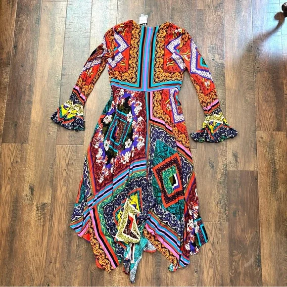 FREE PEOPLE boho maxi dress, size M, NWT - Picture 7 of 16